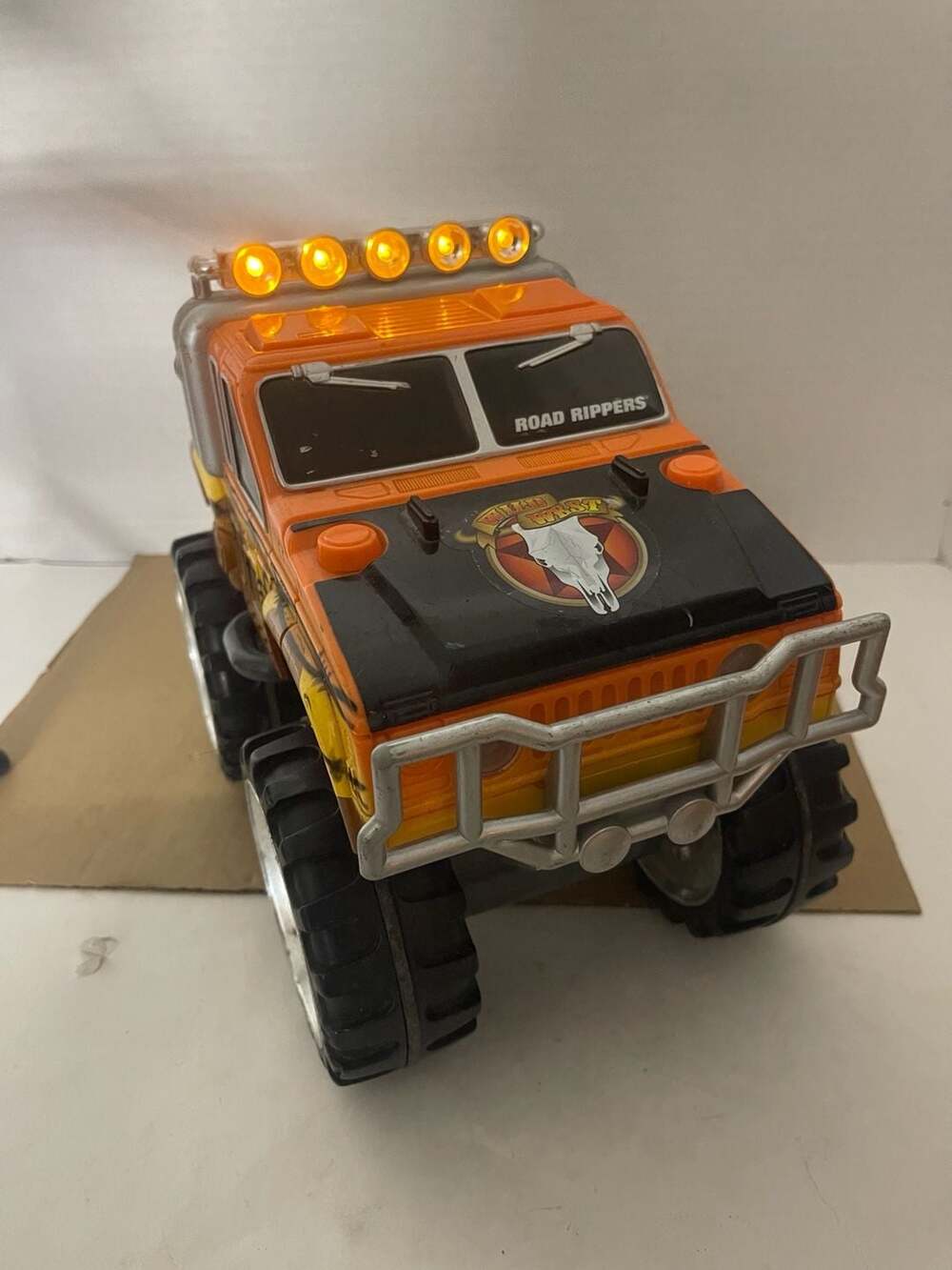 (Fully Works) Road Rippers Rare Wild West Monster Truck Lights Sounds